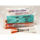 Seringas BD Ultra-Fine Insulina 1 mlx12,7mm
