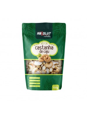 Castanha de Caju sem sal 150g, Absolut Nutrition 