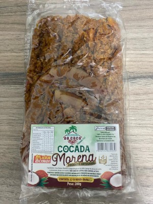 Cocada Morena sem adição de açúcares 280g, Sabores do Coco