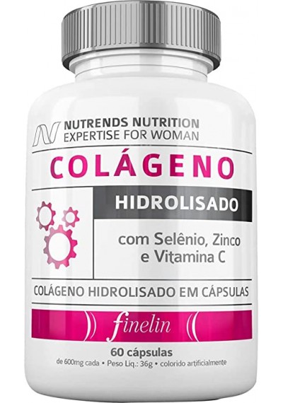 Colágeno Hidrolisado 600Mg 60 Cápsulas, Nutrends