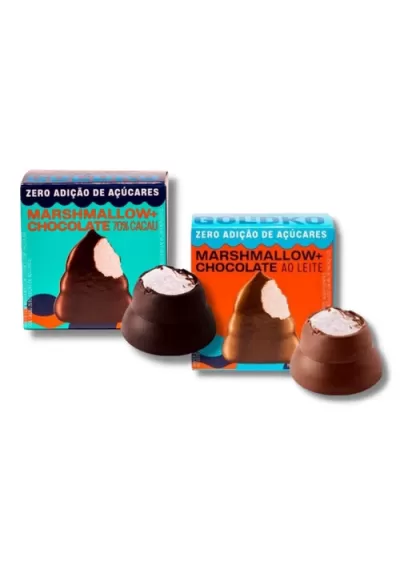 MUSA Marshmallow + Chocolate sem adição de açúcares 30g, GoldKo