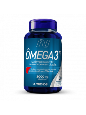 Omega 3 TG com 60 cáps de 1000mg, Nutrends