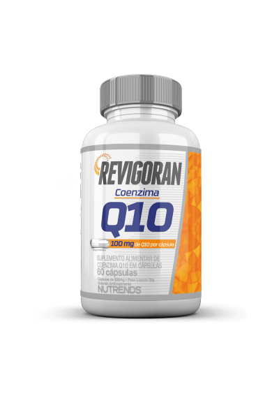 Coenzima Q10 com 60 cápsulas 100mg, Revigoran Nutrends