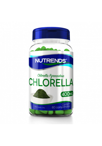 Chlorella 60 compromidos 400mg, Nutrends
