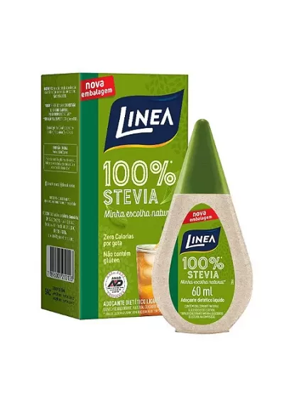 Adoçante Líquido  Linea 100% Stevia 60 mL 