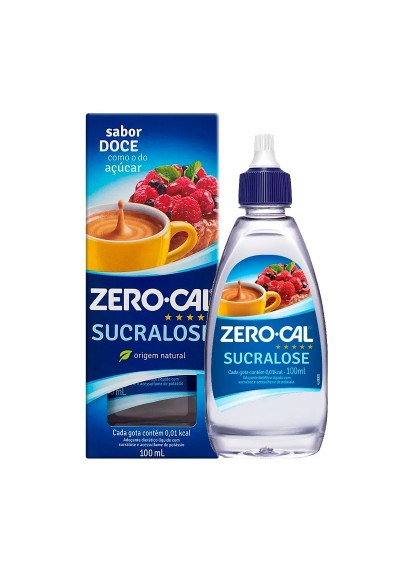 Adoçante Zero-cal Sucralose Liquido 100 ml