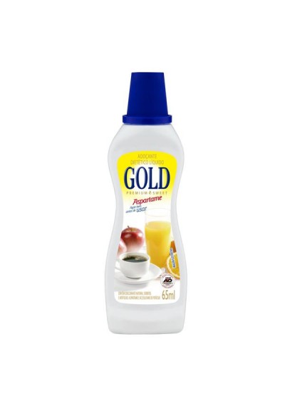 Aspartame Líquido Gold Premium é Sweet 65mL