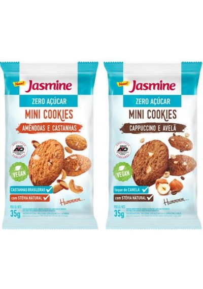 Mini Cookie zero Jasmine 35 grs