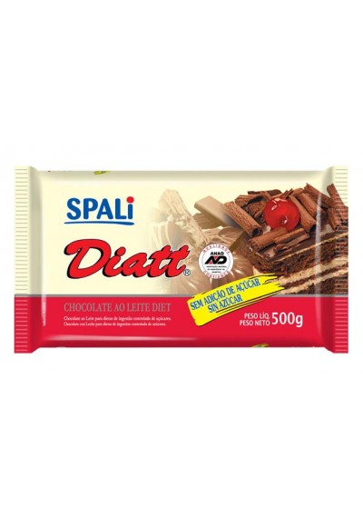 Chocolate Ao Leite Diet Diatt 500g
