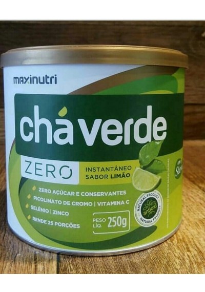 Cha Verde Instantâneo Limão Maxinutri   200g 