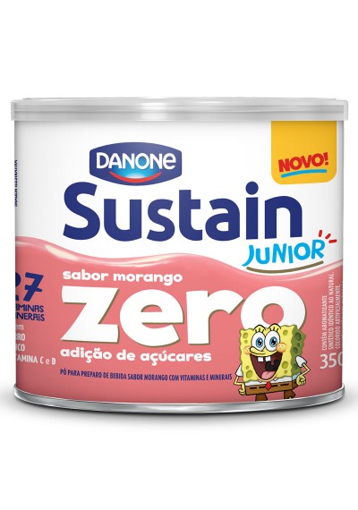Sustain junior zero morango 350grs