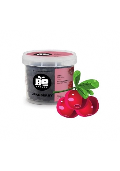 Cranberry 100% Natural Be Nature 200g