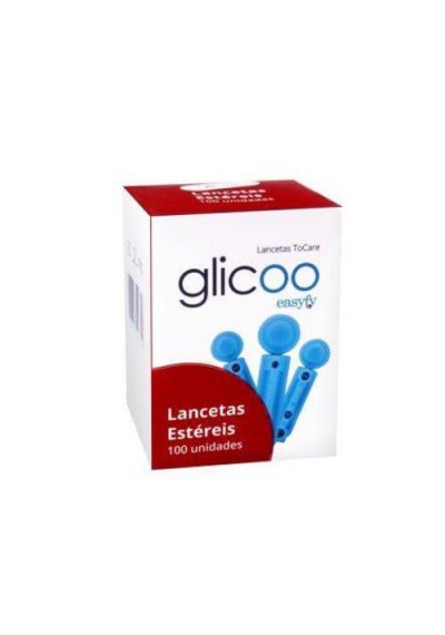 Lancetas Glicoo easyfy 100 unidades 