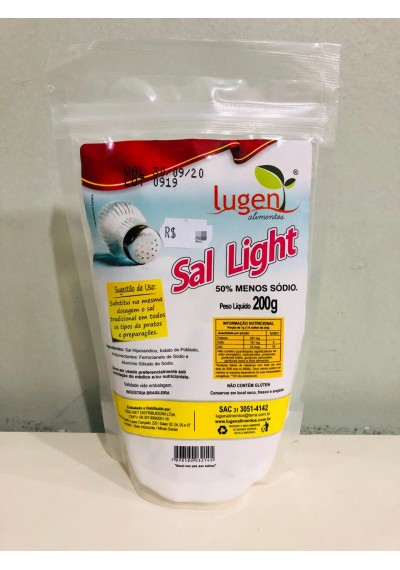 Sal Light 50% menos Sódio Lugen 200grs