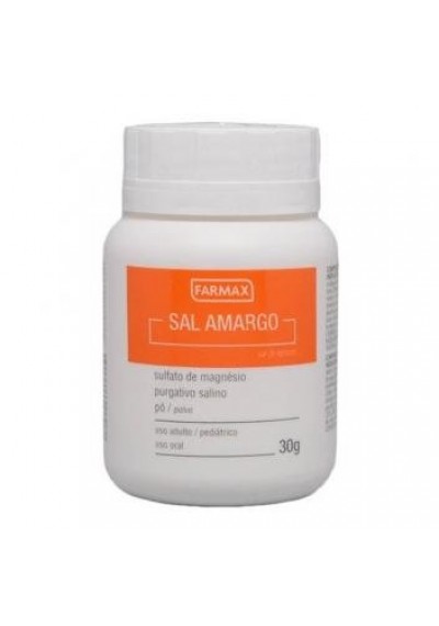 Sal Amargo (Sal de Epsom) Farmax 30g 