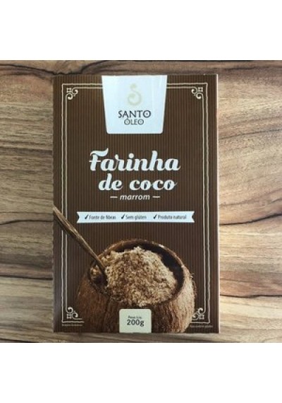 Farinha de Coco Marrom 200g