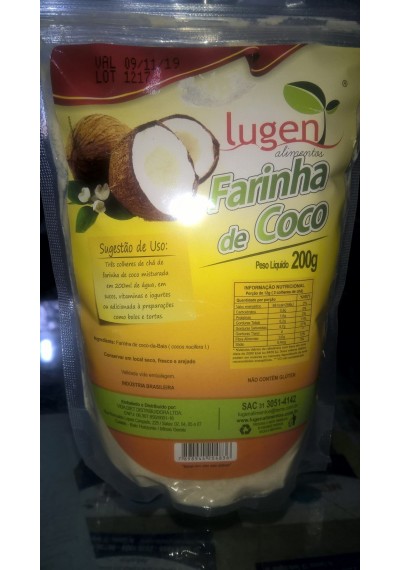 Farinha de Coco Lugen 200g