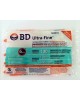 Seringas BD Ultra-Fine Insulina 1ml c10 und