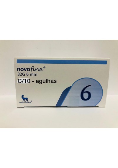 Agulha Novofine c/ 10 unidades para Caneta