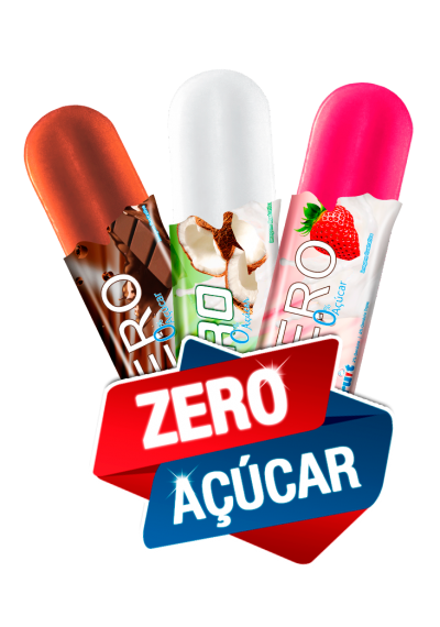 Picolé SnowFruit Zero adição de açúcares 50g