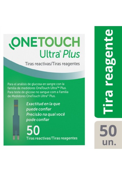 Fitas c/ 50 One Touch Ultra Plus