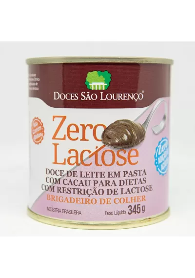 Brigadeiro de Colher Zero açúcar e Zero lactose 345g - São Lourenço 