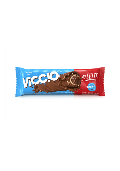 Chocolate Viccio Roll  sem adição de açúcares 30g Vitao 