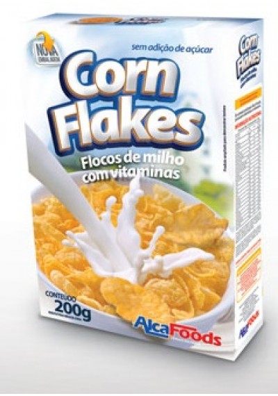 Corn Flakes Alca Foods 200g Flocos de Milho