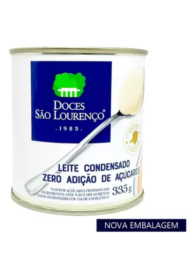 Sobremesa  Láctea sabor Leite Condensado - São Lourenço Lata 335g 