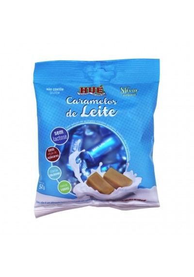 Caramelos de Leite Toffee sem lactose e sem adição de açúcares HUE 52g