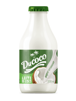 Leite de Coco sem adição de açúcares 200ml, Ducoco 