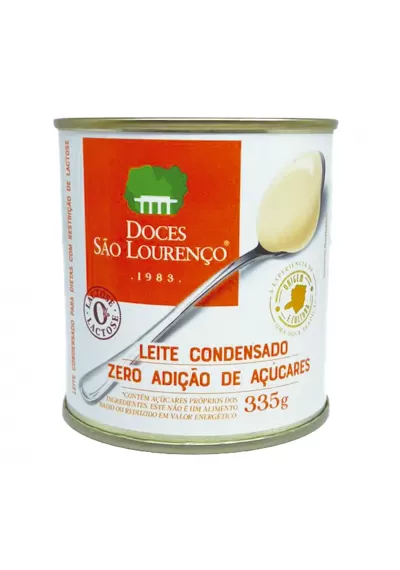 Leite Condensado São Lourenço Zero Açúcar S/ Lactose  335G