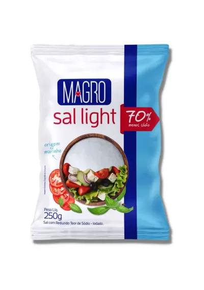 Sal Light Magro 70% Menos Sódio, 250g 