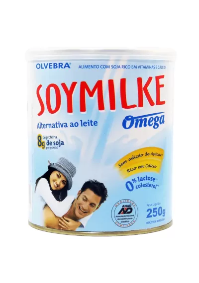 Soymilke Ômega Lata sem adição de açúcares 250g 