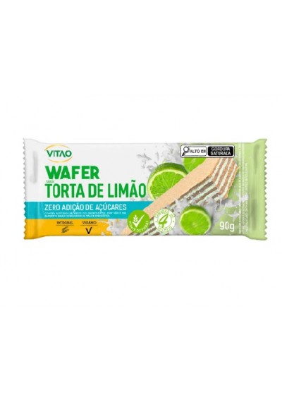 Wafer Integral com 4 camadas de Recheio sem adição de açúcares Vitao 90g 