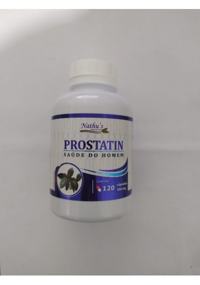 Prostatin Saúde do Homem 120 Cápsulas Nathu's 500mg
